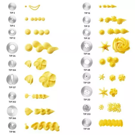 Decoracion de Cupcake Deluxe, Set de 46 Piezas WILTON 2104-1368