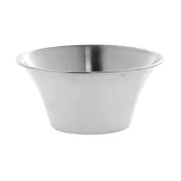 Salsera de Acero Inoxidable Lisa de 3 Onzas KING METAL SC30FL