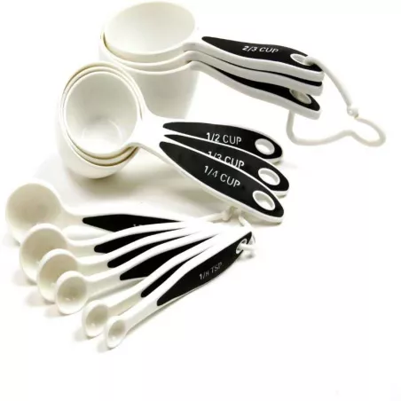 Set de Tazas y Cucharas de Medir, 12 Piezas NORPRO 3042