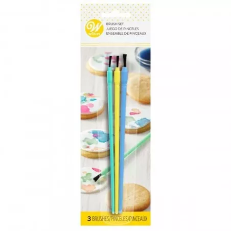 Set de Pinceles para Decoracion WILTON 2104-9355