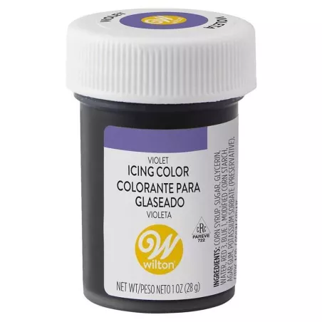 Colorante en Pasta, Color Violeta, 1 Onza WILTON 610-604