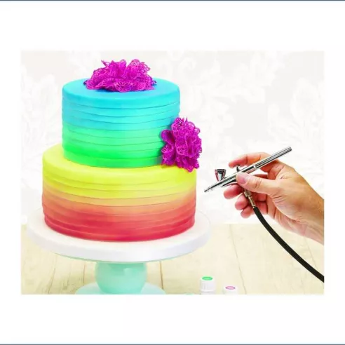 Colorante para Aerografo, Color Amarillo #5 de 125 Mililitros ASTEK CA001