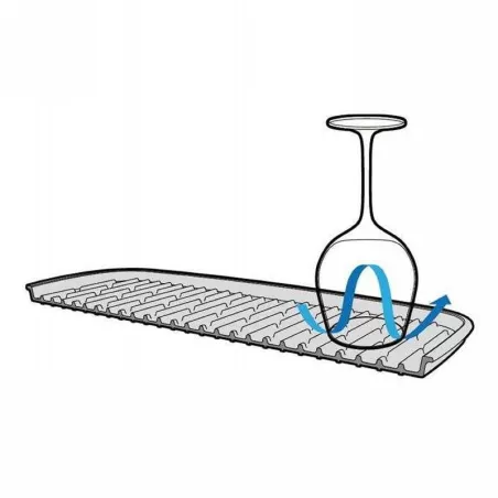 Escurridor de Silicon para Platos de 43 x 30 Centimetros TESCOMA 900647