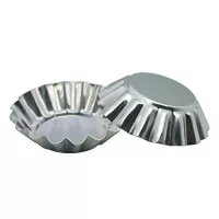 Molde para Tartaleta de 6.5 x 8 x 2 Centimetros, Paquete de 6 Unidades TIPS T6.5*8*2