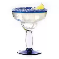 Copa de Margarita Aruba con Borde Azul de 12 Onzas SIN ASIGNAR 92308 2
