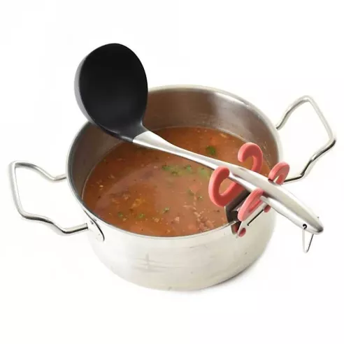 Cucharon de Acero Inoxidable con Cabezal de Silicon 4 Onzas NORPRO 1330