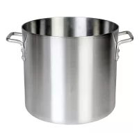 Olla Stock de Aluminio de 40 Cuartos sin Tapa THUNDER ALSKSP007