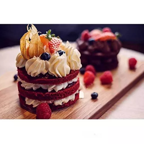 Aro Redondo de Acero Inoxidable de 6 x 4-1/2 Centimetros KING METAL CRR7