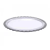 Platon de Vidrio Redondo de 14.5 Pulgadas PASABAHCE 10539