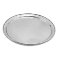 Azafate Redondo de Acero Inoxidable de 14 Pulgadas KING METAL STR14 2