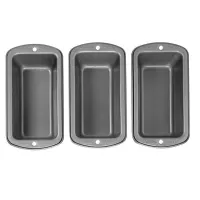 Moldes Antiadherente Mini Pan, Set de 3 Piezas WILTON 2105-989
