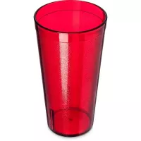 Vaso Tumbler San de 20 Onzas, Color Rojo  CARLISLE 522010