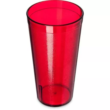 Vaso Tumbler San de 20 Onzas, Color Rojo  CARLISLE 522010
