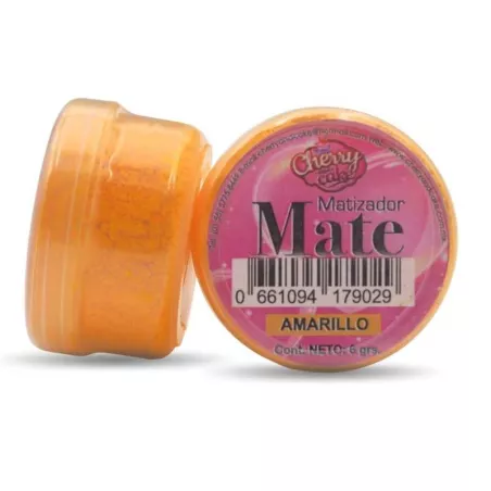 Matizador Mate Amarillo CHERRY AND CAKE MATMAT14