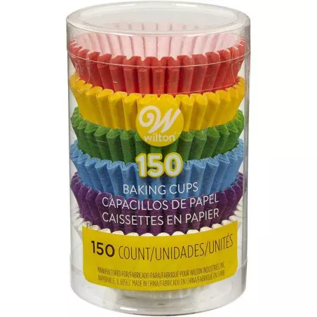 Capsula Arcoiris, 150 Unidades WILTON 415-1623