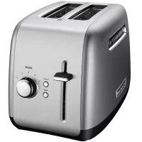 Tostador de Pan 2 Rebanadas, Color Silver KITCHEN AID KMT2115CU