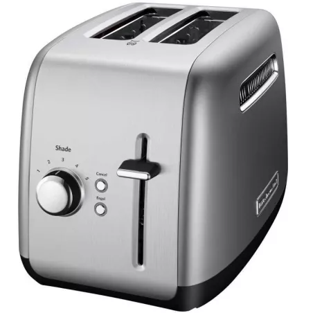 Tostador de Pan 2 Rebanadas, Color Silver KITCHEN AID KMT2115CU