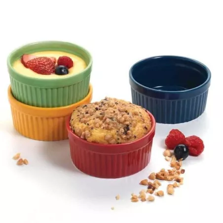 Ramekin de Porcelana de 3.75 Pulgadas de Colores NORPRO 261DC