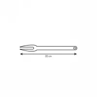 Tenedor de Nylon Negro para Trinchar  TESCOMA 638022 2