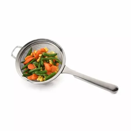 Colador de Acero Inoxidable con Doble Malla de 8 Pulgadas de Diametro o 18 Centimetros NORPRO 2156