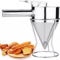 Dispensador de Pancakes de Acero Inoxidable con Soporte KING METAL PF16S
