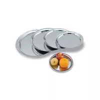 Azafate de Acero Inoxidable de 10.25 Centimetros KING METAL STR10