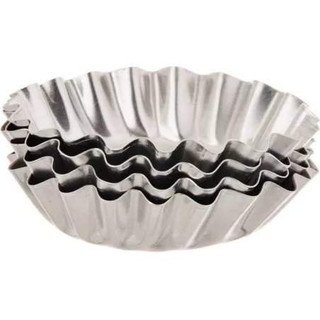 Molde para Tartaleta de 11 x 6.5 x 4.5 Centimetros TIPS T11*6.5*4