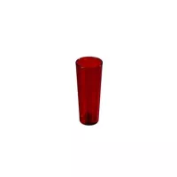 Vaso Tumbler de Plastico de 12 Onzas de Color Rojo CARLISLE 521210