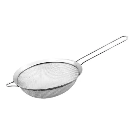 Colador Redondo de  Acero Inoxidable de 12 Centimetros KING METAL SRS12