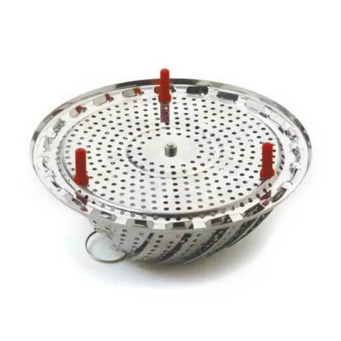 Canasta al Vapor Grande para Vegetales y Verduras de Acero Inoxidable NORPRO 177