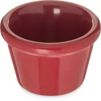 Ramekin de Melamina de 2 Onzas de Color Rojo CARLISLE S85258