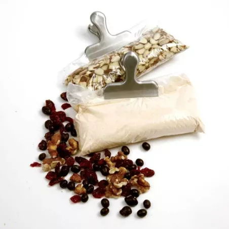 Clip Sujetador para Bolsas Multiuso de Acero Inoxidable, Set de 2 Unidades NORPRO 168