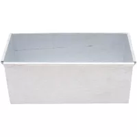 Molde Rectangular para Pan con Tapa de 20 x 10 x 10 Centimetros KING METAL BM201010 2