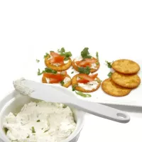 Mini Espatula Rasqueta, Color Blanco NORPRO 3136D 2