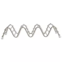 Rack para Taco de Acero Inoxidable con Divisiones de Alambre de 3  & 4 Divisiones KING METAL TRW3