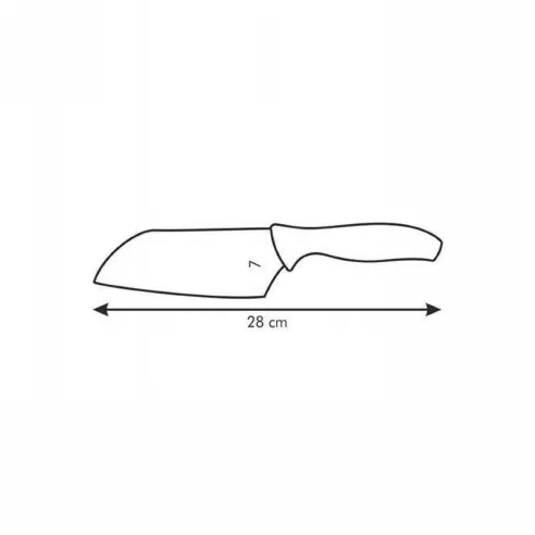 Hacha de Cocina de Acero Inoxidable con Mango Ergonomico de 16 Centimetros TESCOMA 862062