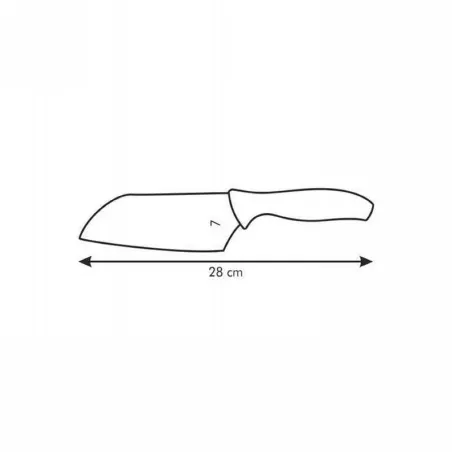 Hacha de Cocina de Acero Inoxidable con Mango Ergonomico de 16 Centimetros TESCOMA 862062