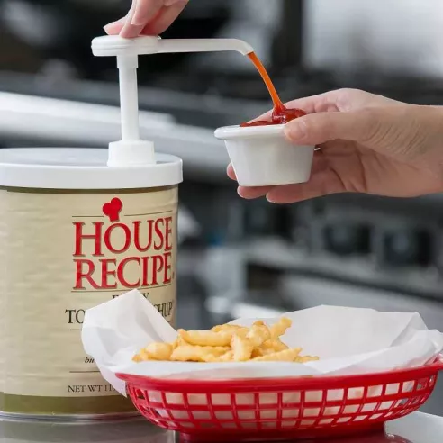 Bomba para Salsas con Tapas, Set de 5 Piezas CARLISLE 38310