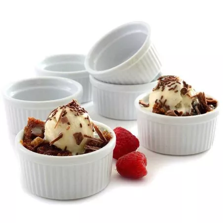 Ramekin de Porcelana de 3.75 Pulgadas, Color Blanco NORPRO 261D