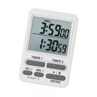 Timer Digital Dual de Color Blanco TAYLOR 5880WH