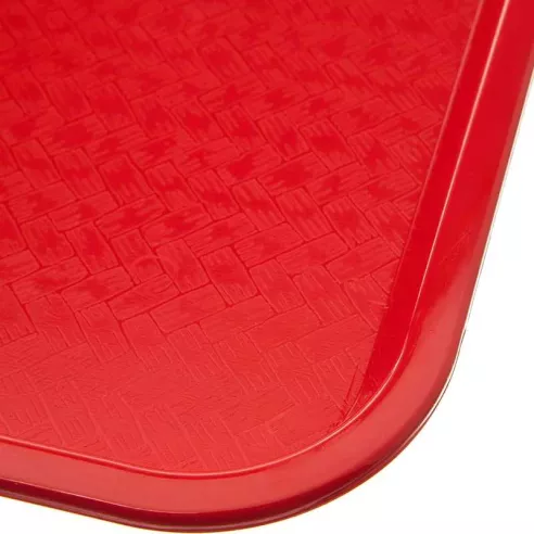 Azafate de Polipropileno de 12 x 16 Pulgadas de Color Rojo CARLISLE CT121605