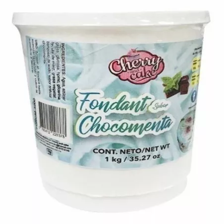 Fondant de Chocomenta Blanco de 1 Kilo CHERRY AND CAKE FONDANT (CHOMENTA)