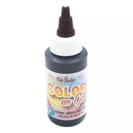 Colorante en Gel,70 Mililitros, Color Cafe  CHERRY AND CAKE AC29-070