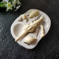 Molde de Silicon Figuras de Conchas del Mar MASTER CHEF 0760845 2