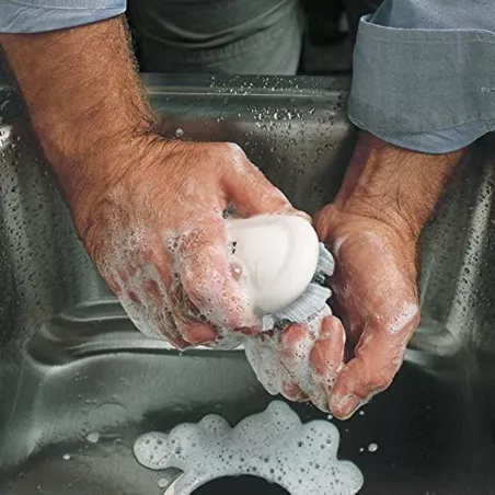 Cepillo para Manos y Unas de 5 Pulgadas de Color Blanco CARLISLE 4002000