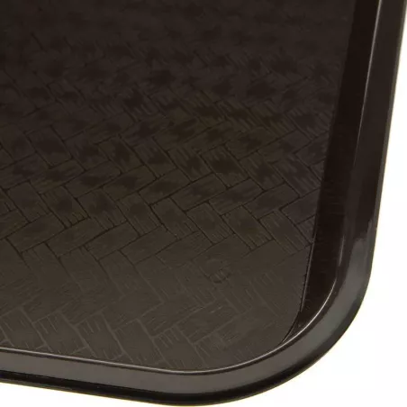 Azafate de Polipropileno de 10  x 14 Pulgadas, Color Cafe CARLISLE CT101469