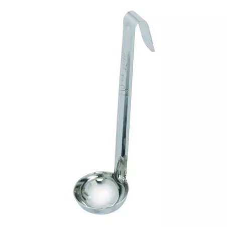 Cucharon de  Acero Inoxidable con Mango Corto de 1/2 Onzas KING METAL LOPS05