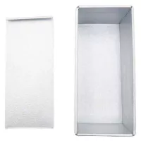 Molde Rectangular para Pan con Tapa de 22.5 x 10 x  10  Centimetros KING METAL BM221010