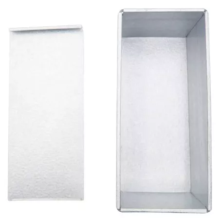 Molde Rectangular para Pan con Tapa de 22.5 x 10 x  10  Centimetros KING METAL BM221010