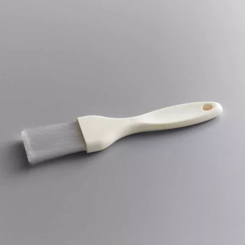 Brocha Cerdas de Nylon con Puno Plastico de 1.5 Pulgadas, Color Blanco CARLISLE 4039002